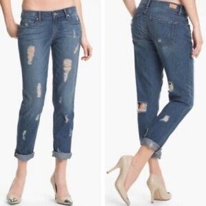 Paige Jimmy Jimmy Destroyed Distressed Jeans
